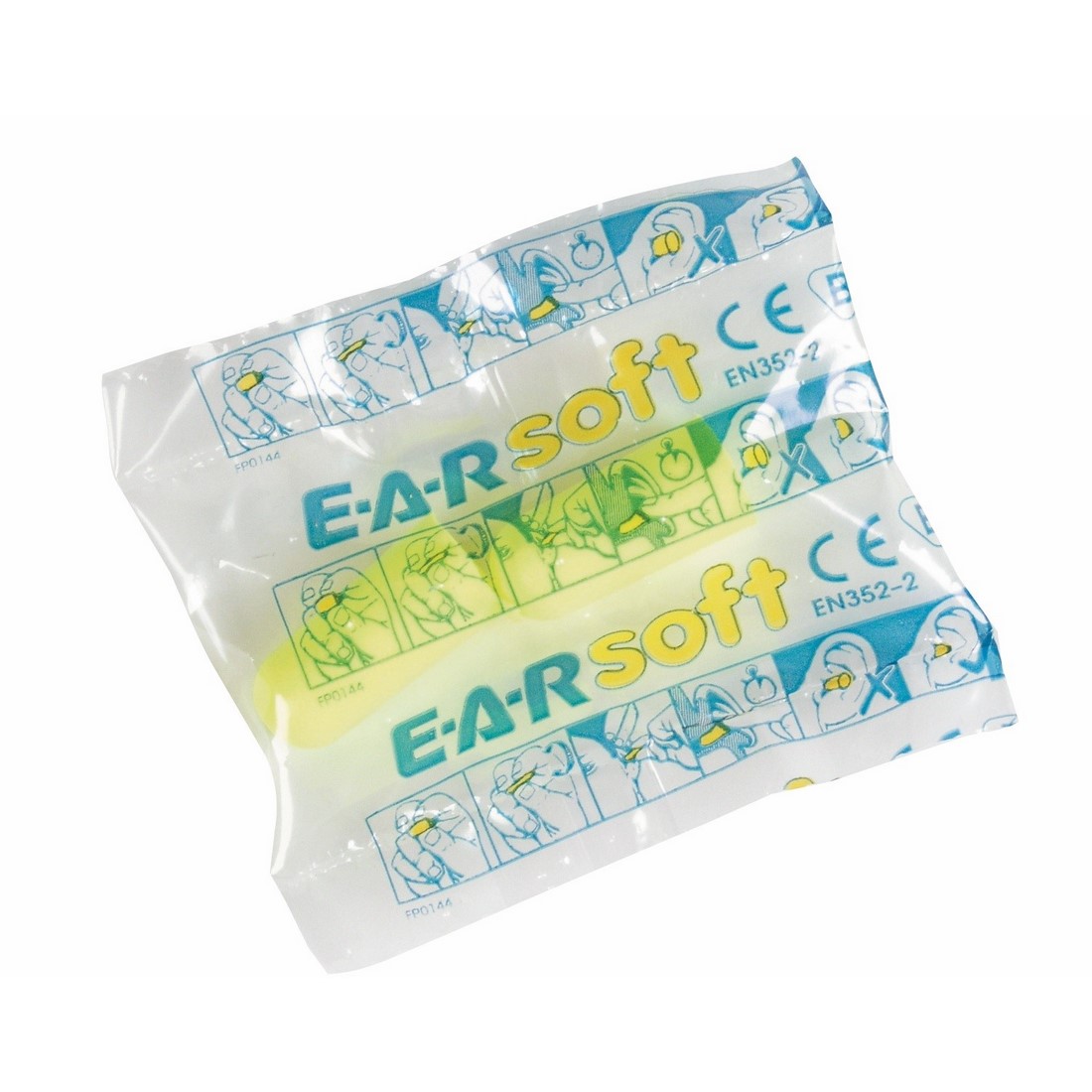 3M E-A-Rsoft Yellow Neon PD-01-002 500pr