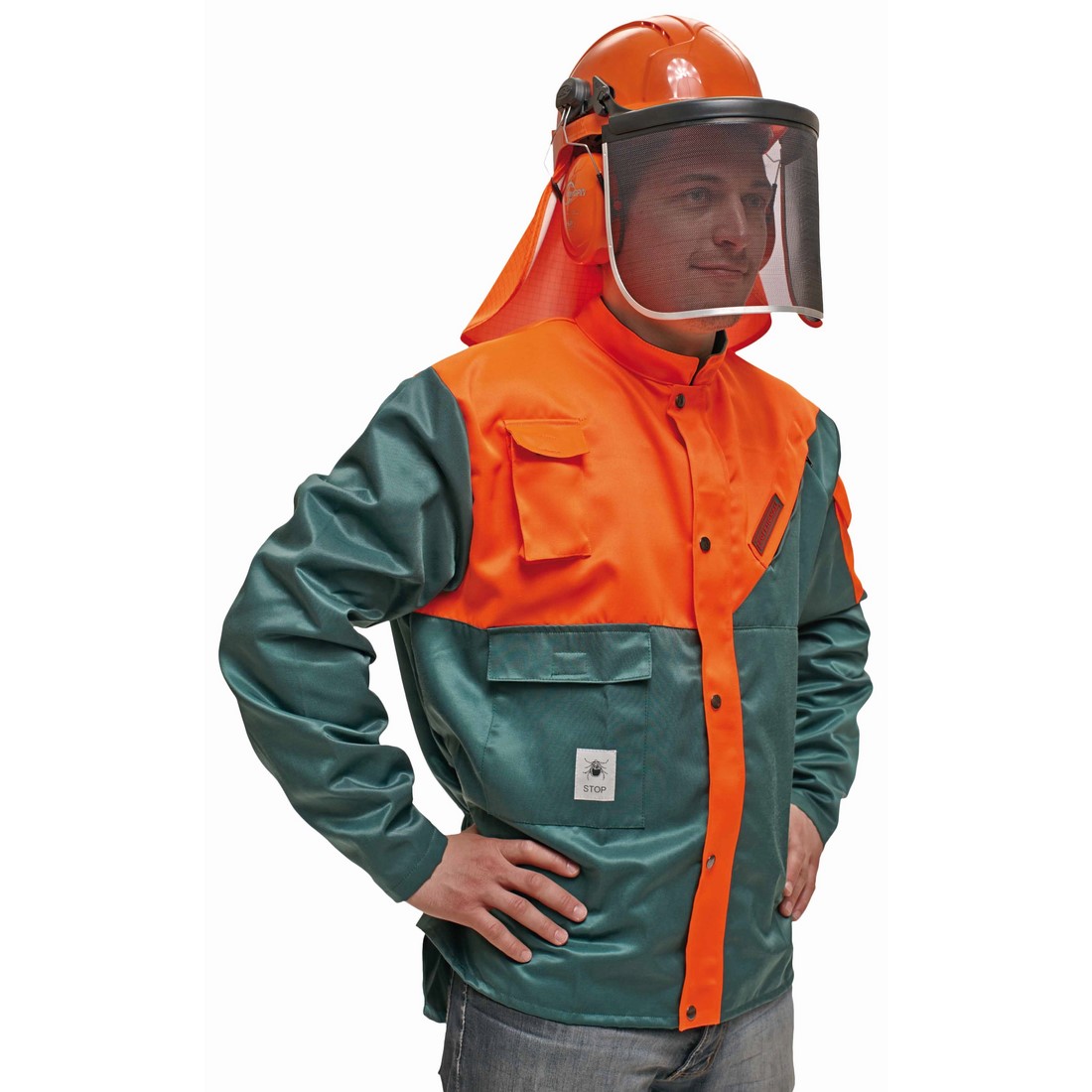 JSP EVO2 SR sisak szellőzővel z&ouml;ld