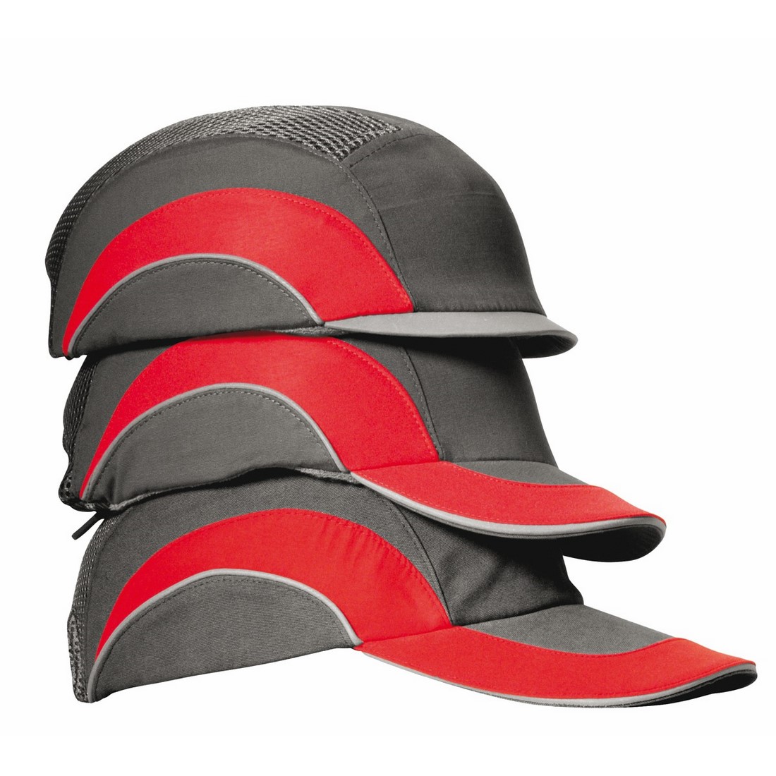 JSP HARDCAP A1+ 2,5cm sz&uuml;rke/piros