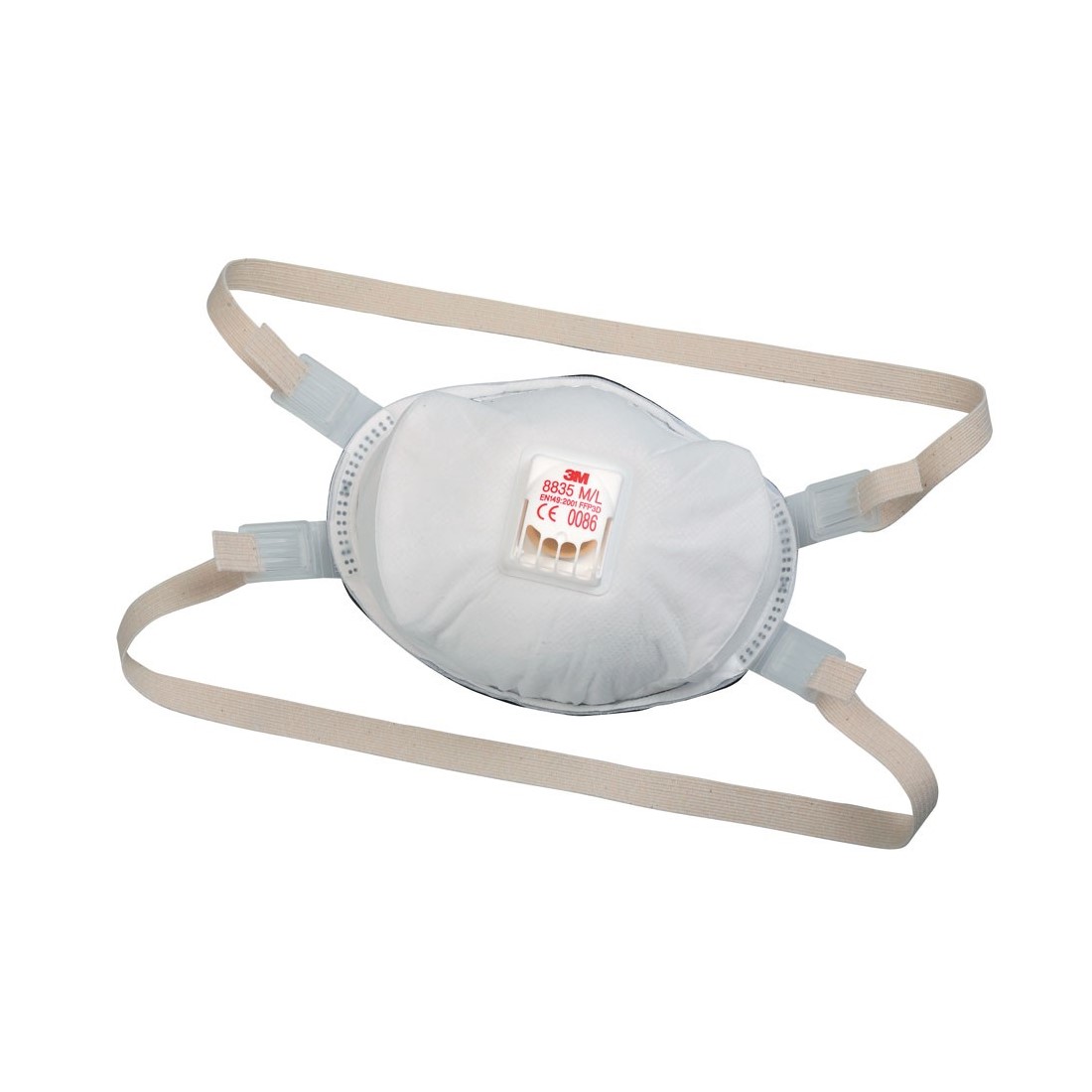 3M 8835+ FFP3 R D szűrőf&eacute;l&aacute;larc sz M/L