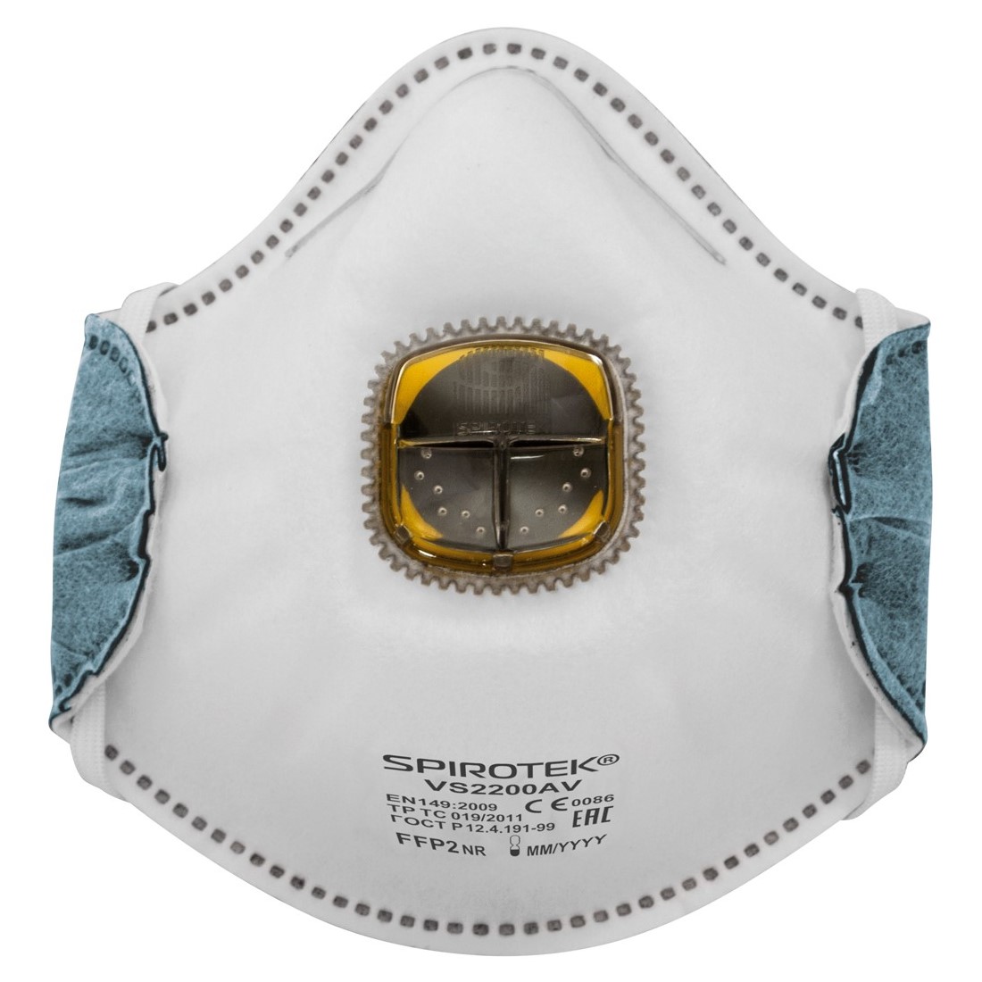 SPIROTEK VS2300V FFP3 szelepes 10 db