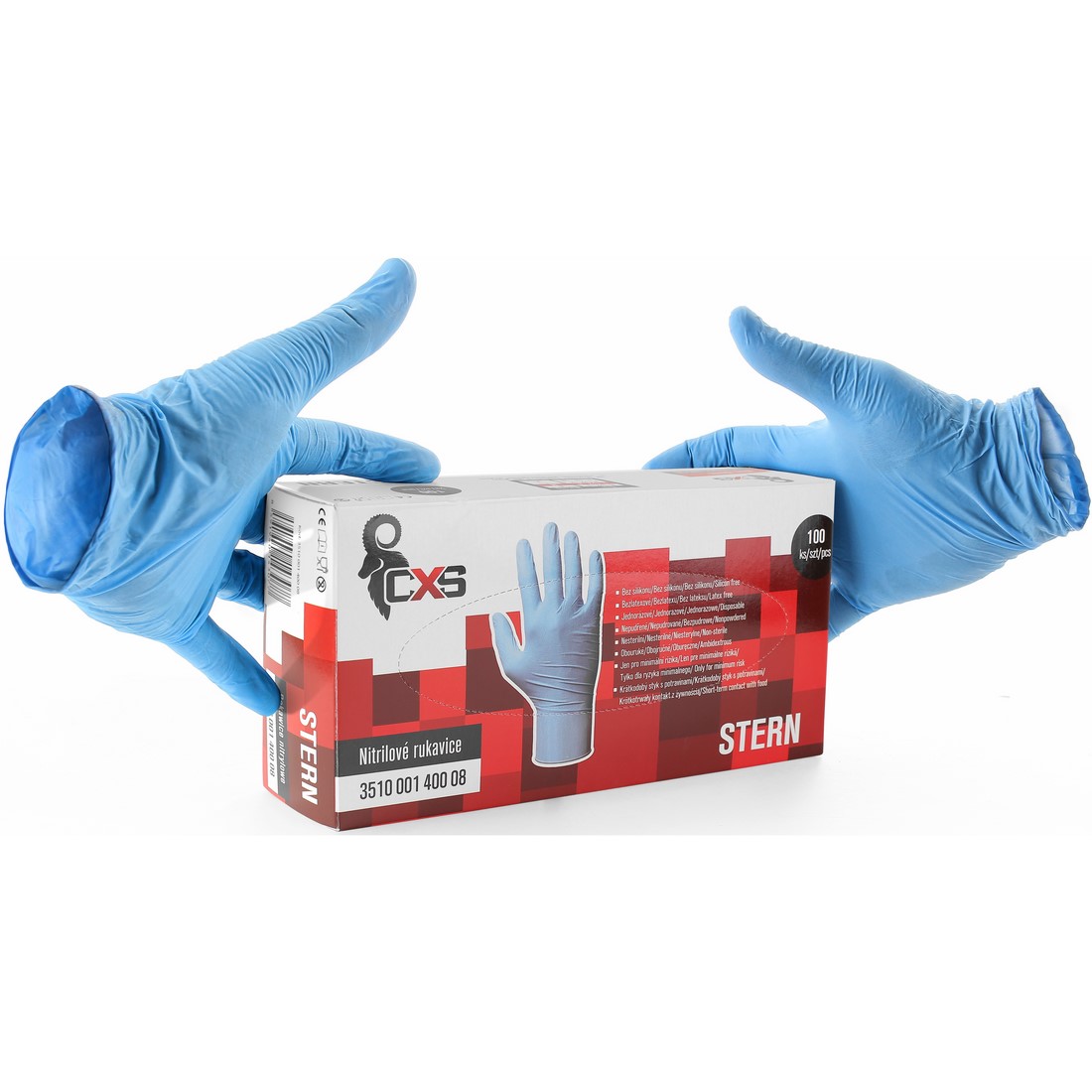 CXS Stern egyszer haszn&aacute;latos nitril kesztyű