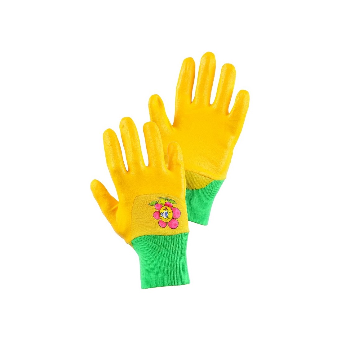 CXS Drago nitrilbe félig mártott gyerek kesztyű