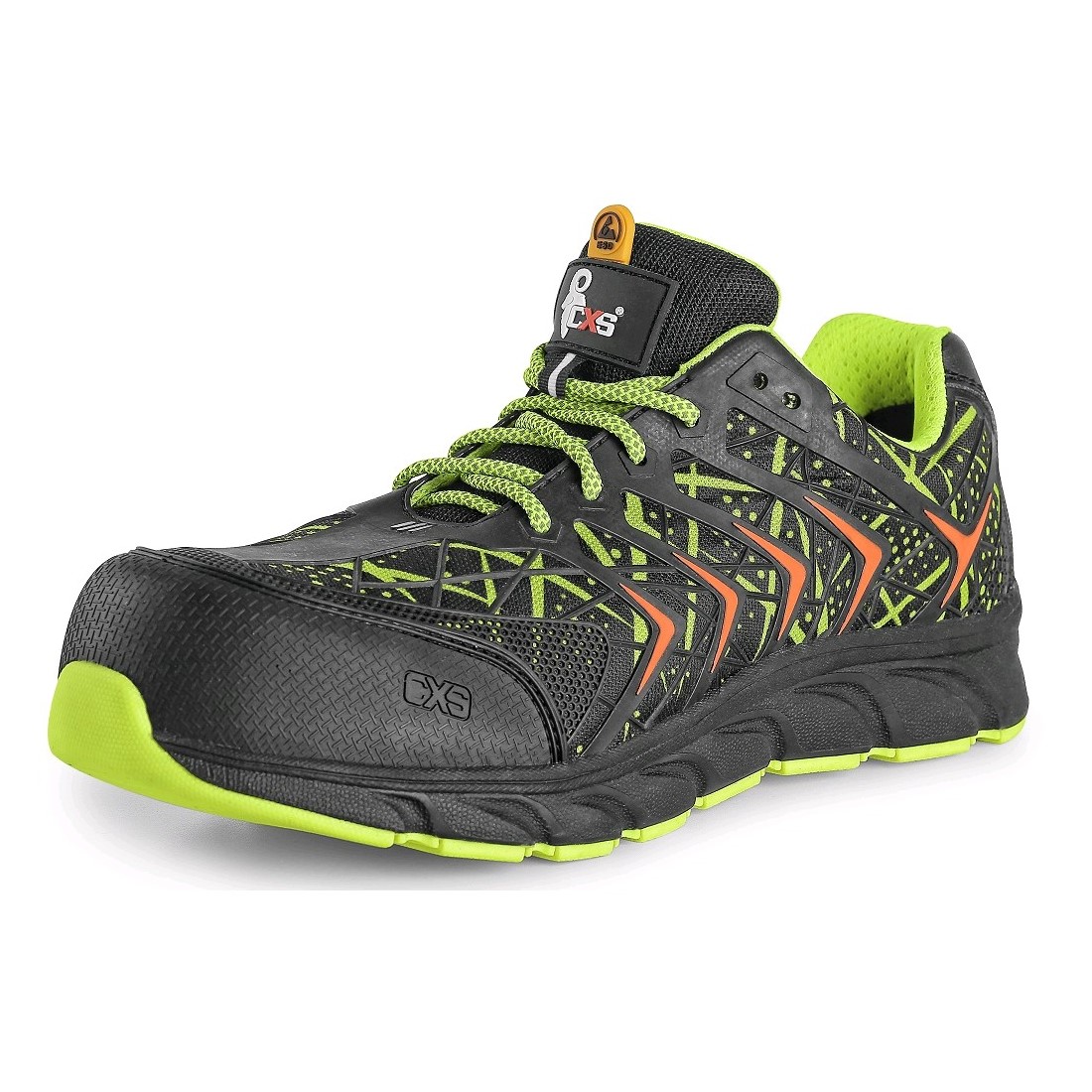 CXS Island Benson S1P ESD félcipő Metal-Free